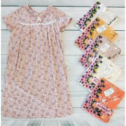 Нічна сорочка жіноча, бавовна 5 шт (48-56 р) MuK_2103D