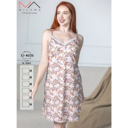 Нічна сорочка жіноча, бавовна 6 шт (44-54 р) MuK_V-1541