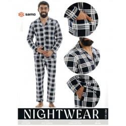 Пижама мужская, хлопок 5 шт (48-56 р) MuK_7122b