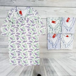 Нічна сорочка жіноча, начіс 5 шт (58-66 р) MuK_303a