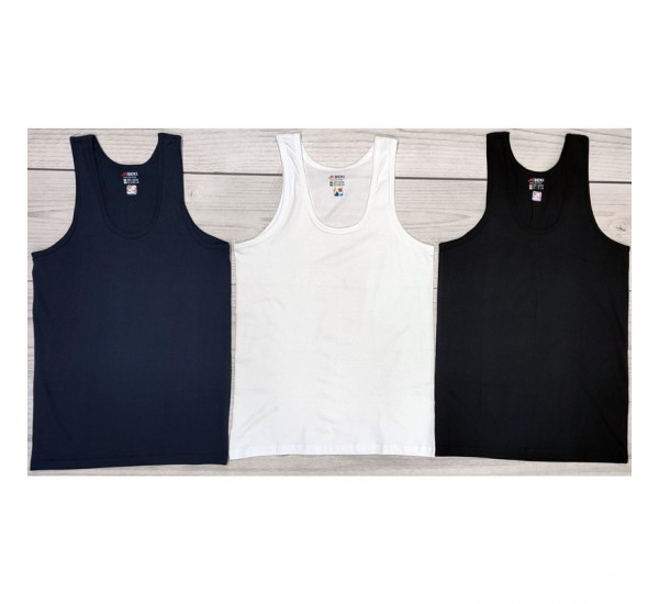 Майка мужская, хлопок 5 шт (48-56 р) MuK_1111