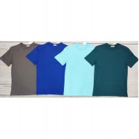 Футболка чоловіча, бавовна 5 шт (48-56 р) MuK_1001c