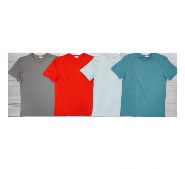 Футболка чоловіча, бавовна 5 шт (48-56 р) MuK_1001e