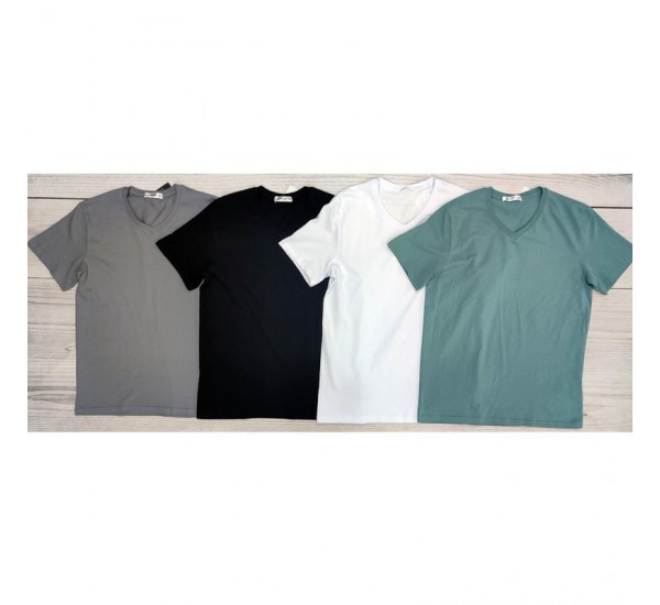 Футболка чоловіча, бавовна 5 шт (48-56 р) MuK_1002b