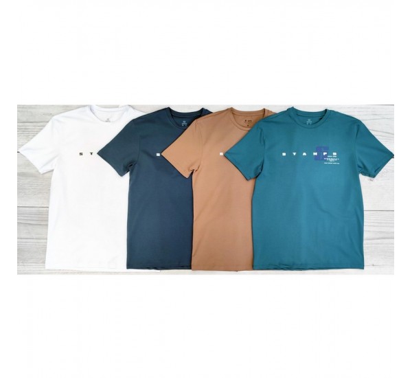 Футболка чоловіча, бавовна/стрейч 5 шт (48-56 р) MuK_55104d