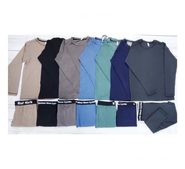 Термобілизна чоловіча, 2-нитка 4 шт (48-54 р) MuK_10900