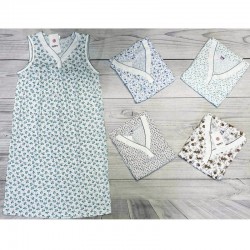 Нічна сорочка жіноча, бавовна 5 шт (48-56 р) MuK_5704