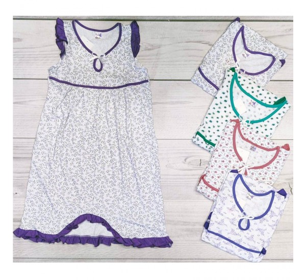 Нічна сорочка жіноча, бавовна 5 шт (48-56 р) MuK_360