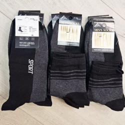 Носки мужские MILENA 12 шт (42-46 р) стрейч/коттон NvS_701a