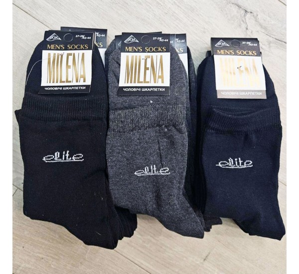 Шкарпетки чоловічі MILENA 12 шт (42-46 р) стрейч/коттон NvS_701b