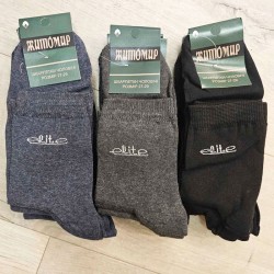 Носки мужские Житомир 12 шт (42-46 р) стрейч/коттон NvS_701c