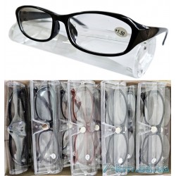 Очки для зрения с чехлом, полимер 10 шт MIX (от +1 до +4) NVS_ZP010H