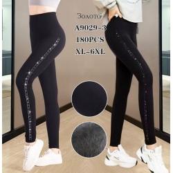 Лосини жіночі 12 шт (1-6XL) хутро PaH_A9029-3