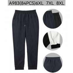Брюки женские 6 шт (6-8XL) флис PaH_A983