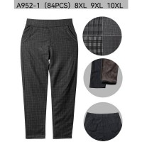 Брюки женские 6 шт (8-10XL) флис PaH_A952-1
