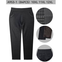 Брюки женские 6 шт (10-12XL) флис PaH_A953-1