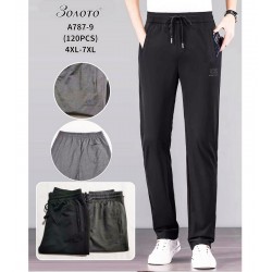 Спорт штаны мужские 6 шт (4-7XL) коттон PaH_A787-9