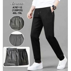 Спорт штаны мужские 6 шт (4-7XL) коттон PaH_A787-12