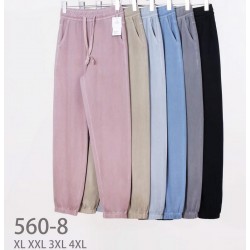 Брюки женские 6 шт (1-4XL) трикотаж PaH_560-8