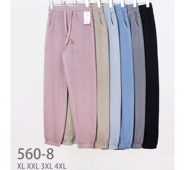 Брюки женские 6 шт (1-4XL) трикотаж PaH_560-8