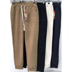 Спорт штаны женские 5 шт (1-5XL) мех/рубчик PaH_2033