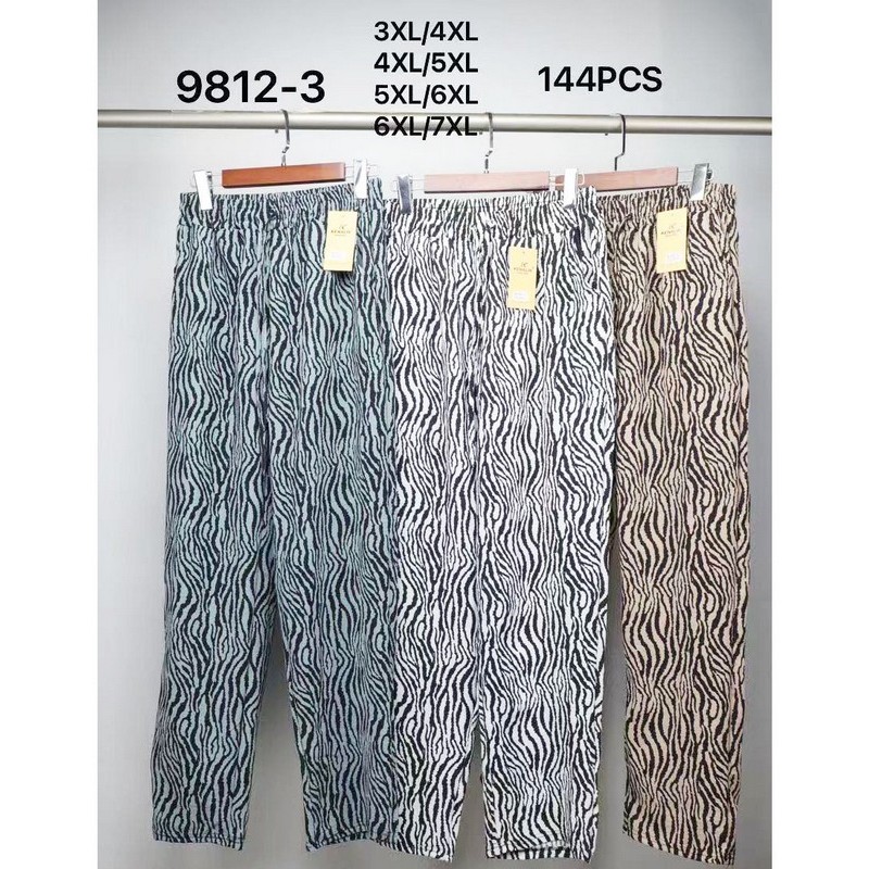 Штани жіночі 6 шт (3-7XL) коттон PaH_9812-3