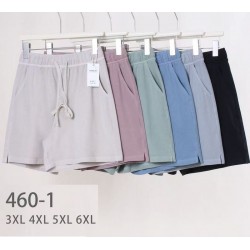 Шорты женские 6 шт (3-6XL) коттон PaH_460-1