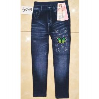 Лосины для девочек 6 шт (6-10 лет) мех PaH_5033