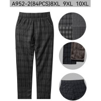 Брюки женские 6 шт (8-10XL) мех PaH_A952-2