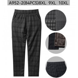 Штани жіночі 6 шт (8-10XL) хутро PaH_A952-2