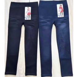 Лосини для дівчаток 6 шт (6-10 років) хутро PaH_5005