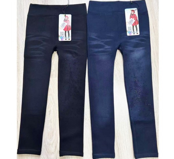 Лосини для дівчаток 6 шт (6-10 років) хутро PaH_5005