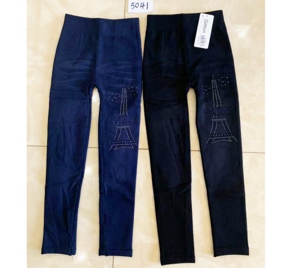 Лосини для дівчаток 6 шт (6-10 років) хутро PaH_5041