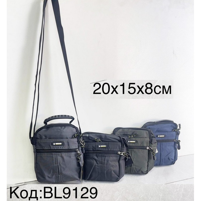 Сумка чоловіча, нейлон, 1 шт, RoM_BL9129