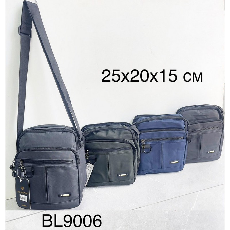 Сумка чоловіча, нейлон, 1 шт, RoM_BL9006