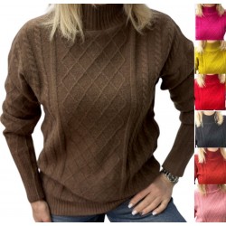 Свитер женский 5 шт (46-50 р) кашемир RZ4492_24039