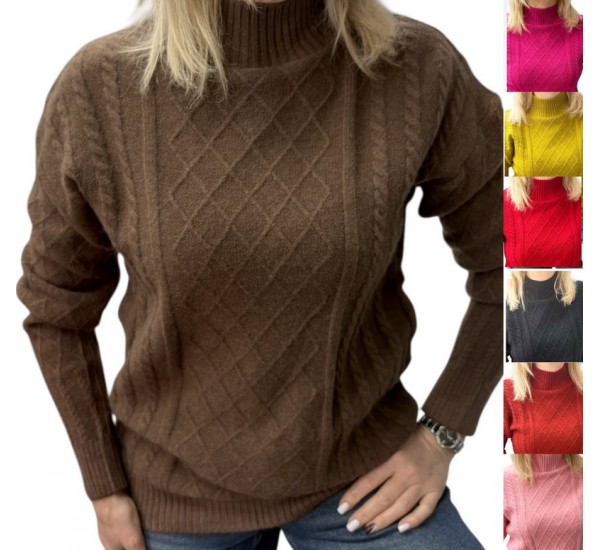 Светр жіночий 5 шт (46-50 р) кашемір RZ4492_24039