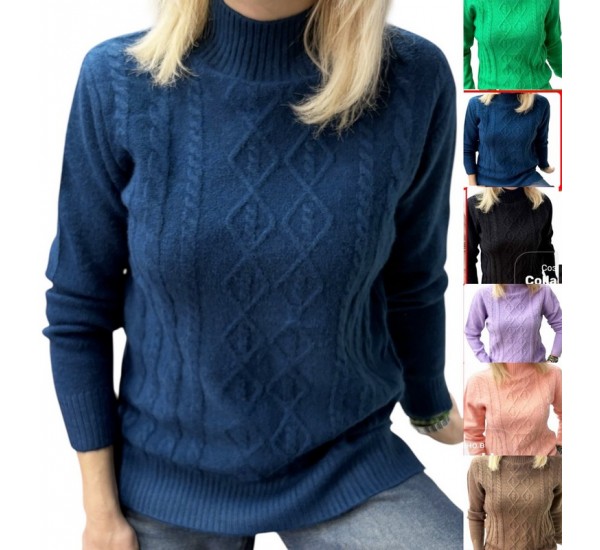 Светр жіночий 5 шт (46-50 р) кашемір RZ4492_24031