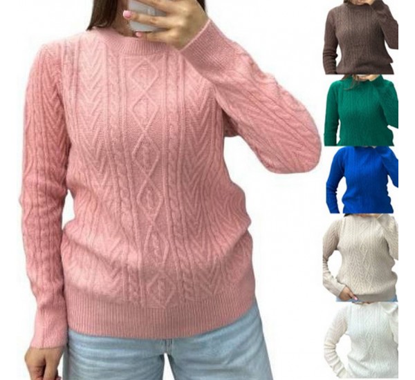 Светр жіночий 5 шт (46-50 р) вовна/кашемір RZ4492_24056