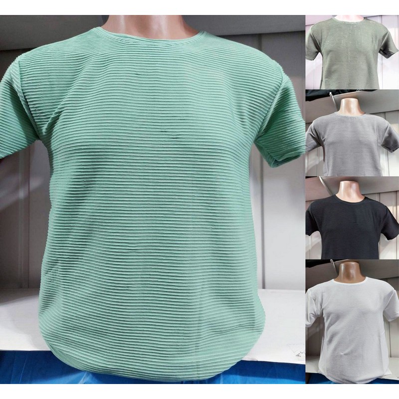 Футболка чоловіча (M-XXL) вафельний трикотаж 4 шт HR1890_040233