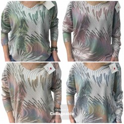 Свитер женский 5 шт (46-52 р) кашемир RZ4492_25241