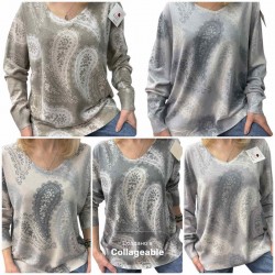 Свитер женский 5 шт (46-52 р) кашемир RZ4492_25240