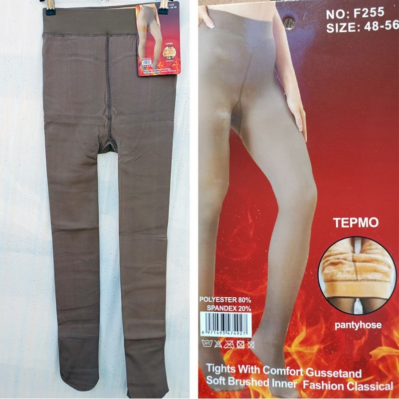 Колготи жіночі, хутро 6 шт (48-54 р) SeM_F255