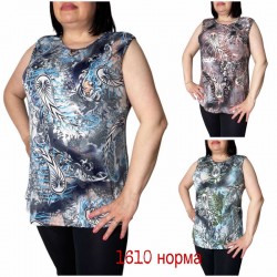 Майка жіноча трикотаж 6 шт (L-4XL) SeR2152_1610
