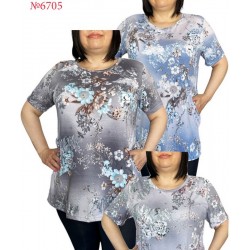 Туника женская трикотаж 6 шт (1-6XL) SeR2152_6716