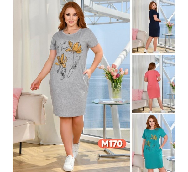 Сукня жіноча трикотаж 5 шт (4-6XL) SeR2152_M170