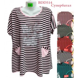 Туника женская трикотаж 5 шт (7-10XL) SeR2152_BDD514