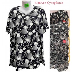Туника женская трикотаж 5 шт (7-10XL) SeR2152_BDD512