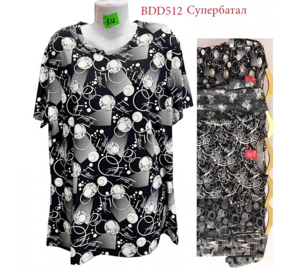 Туника женская трикотаж 5 шт (7-10XL) SeR2152_BDD512