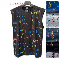 Майка чоловіча трикотаж 5 шт (5-8XL) SeR2152_01D